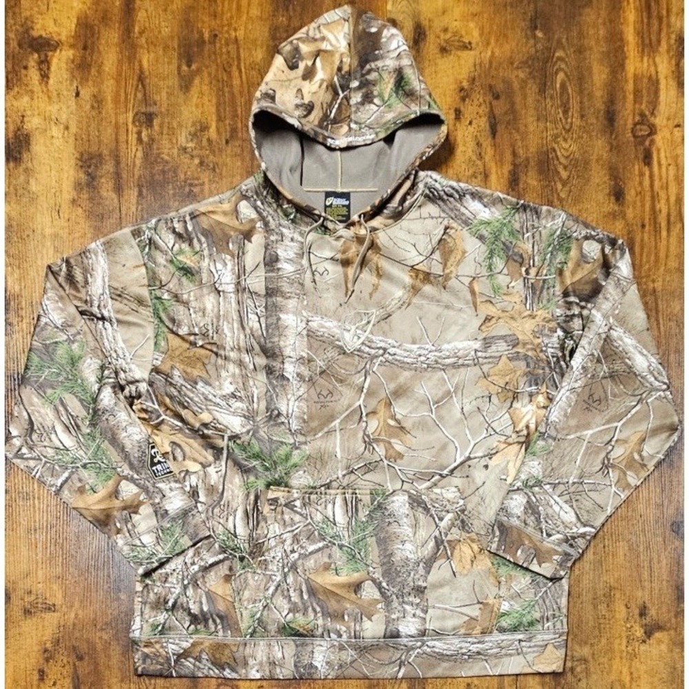 Scent Blocker Hoodie Men's Size‎ 2XL Realtree Xtra Camo Fleece Hunting Ex Cond